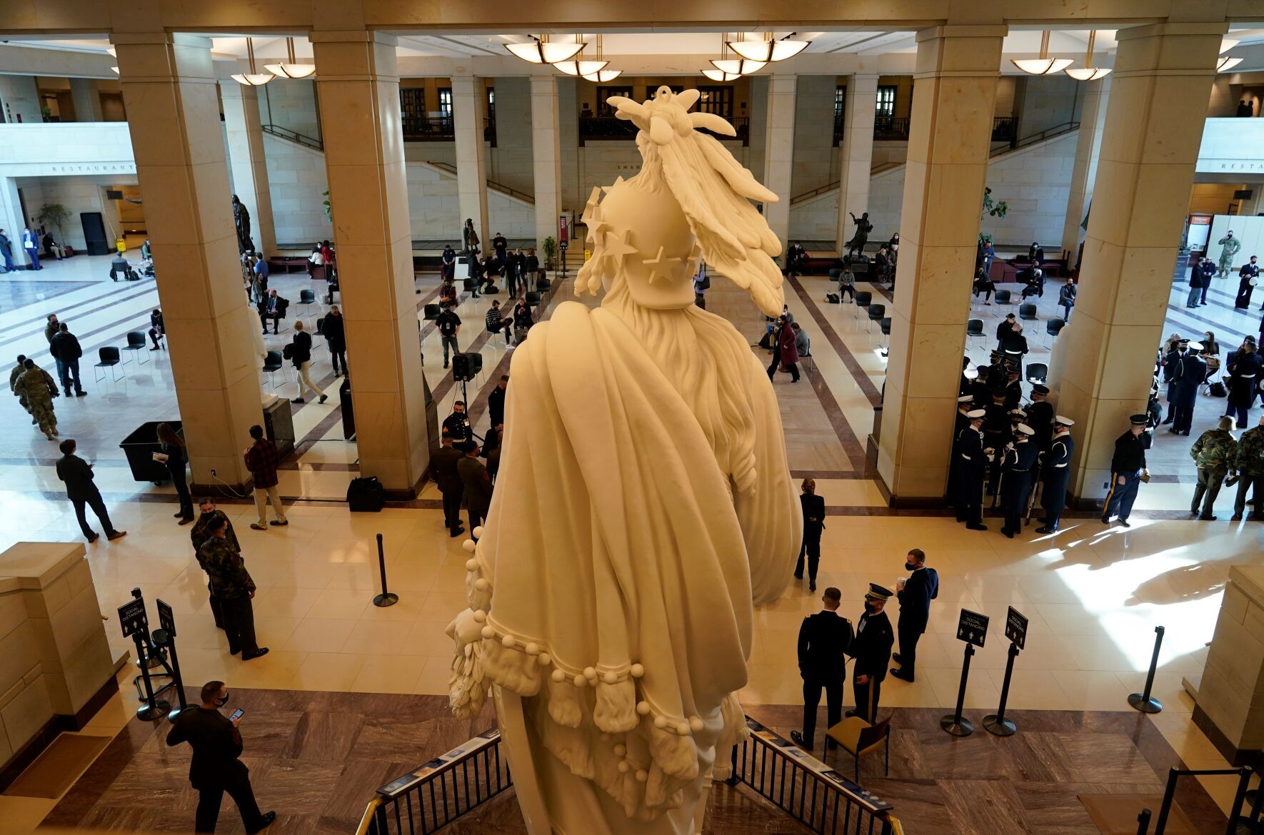 Biden Inauguration Rehearsal
